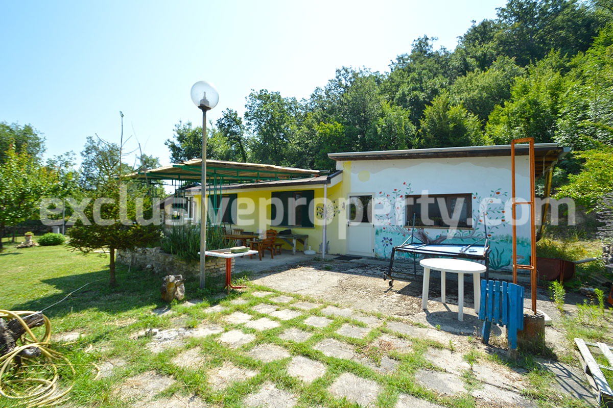 Property with hectares of land house and 4 bungalows - Ideal as a camping business