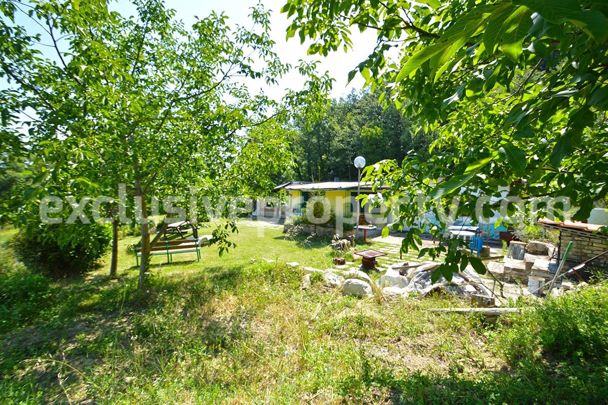 Property with hectares of land house and 4 bungalows - Ideal as a camping business