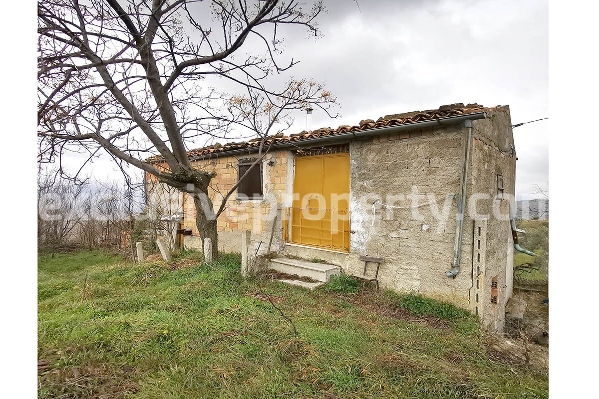 Country house for sale in Guilmi countryside on the Abruzzo hills 5