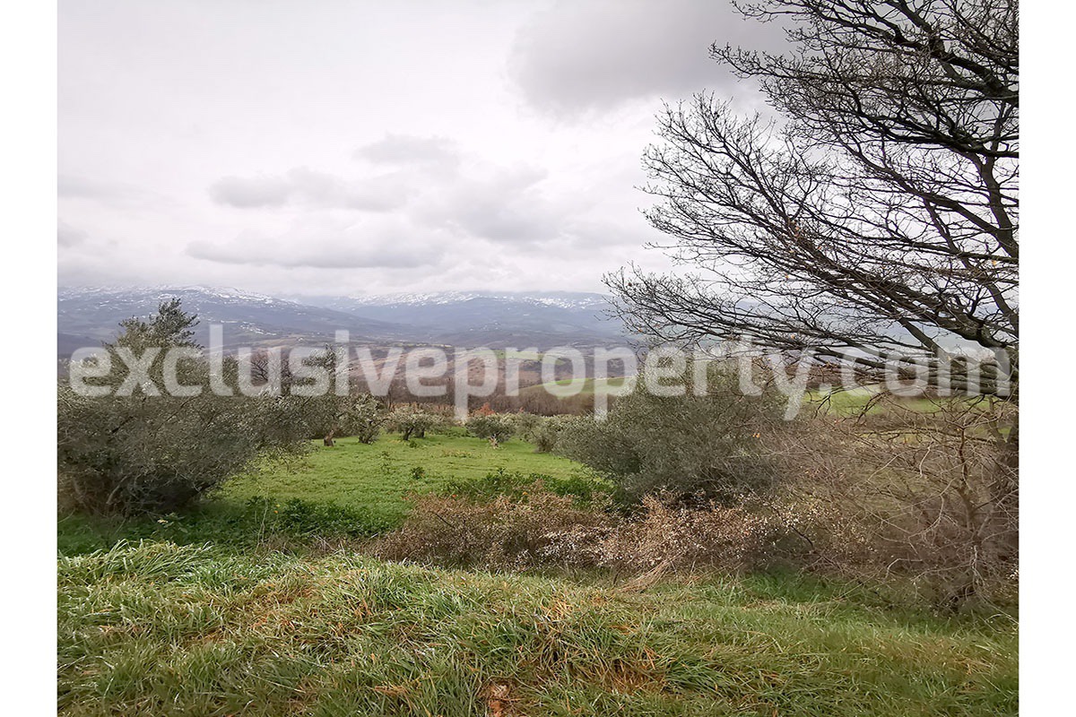 Country house for sale in Guilmi countryside on the Abruzzo hills 24