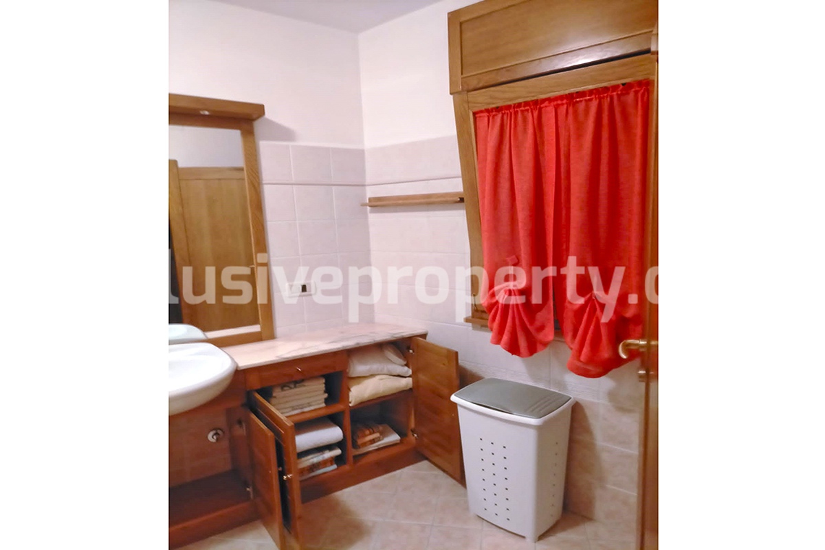 Property built completely in stone with ancient marble details for sale in Molise 19