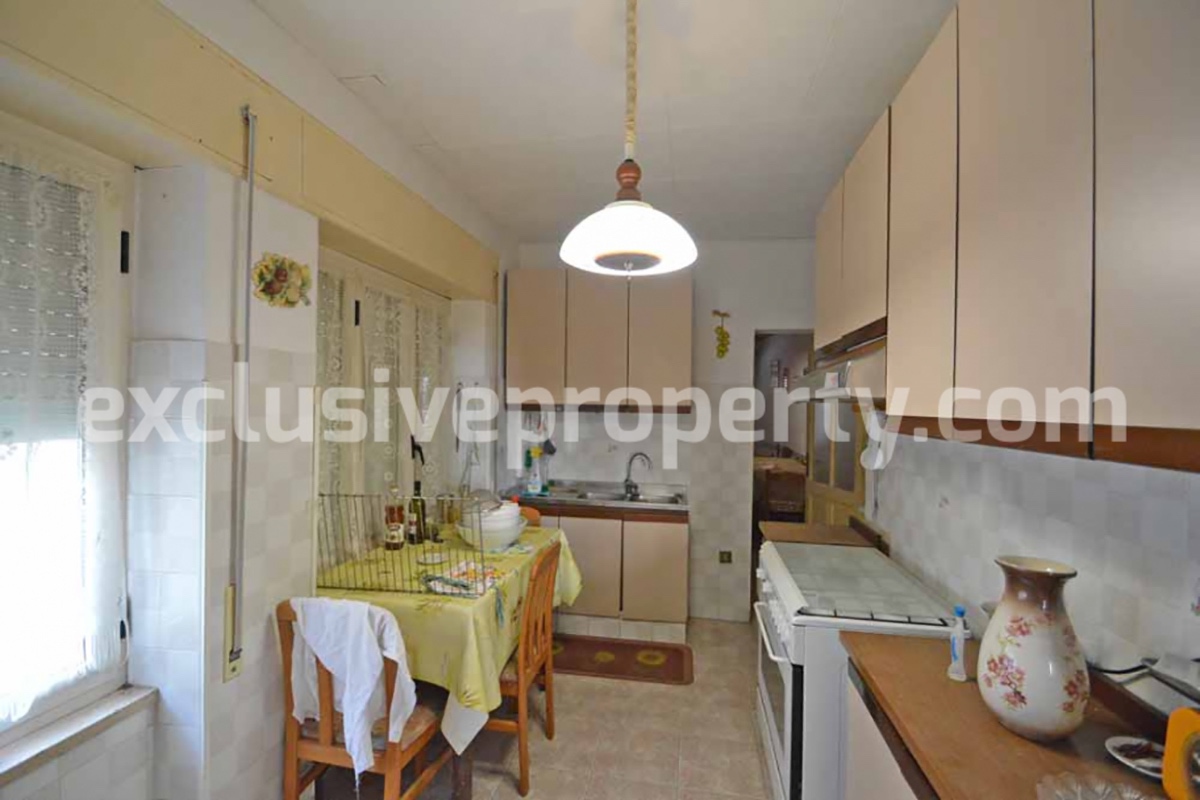 Spacious with garage and lake view terraces for sale in Abruzzo - Italy