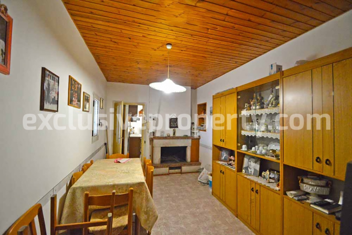 Spacious with garage and lake view terraces for sale in Abruzzo - Italy