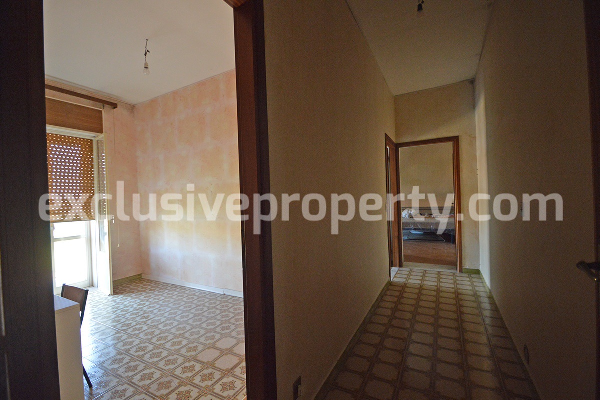 Spacious house with garage and balcony for sale in Molise