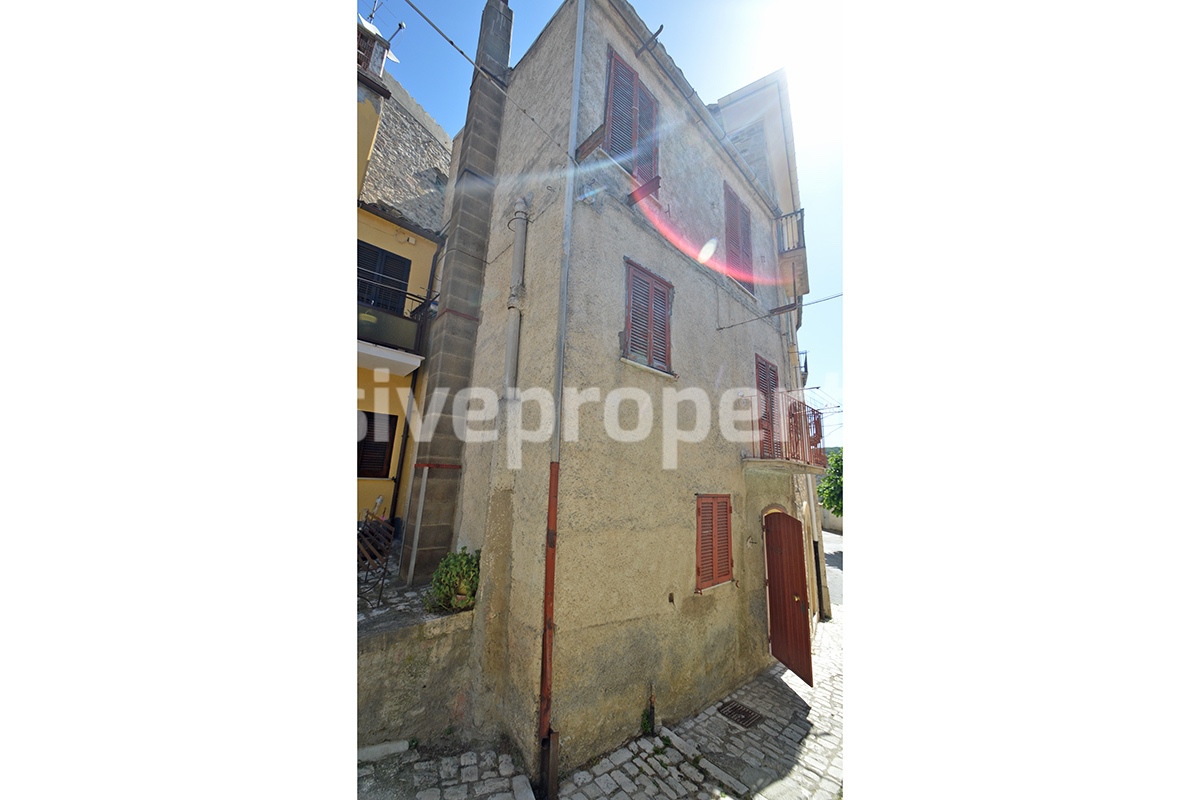 Town house with two rooms for sale in Salcito on the Molise hills 3