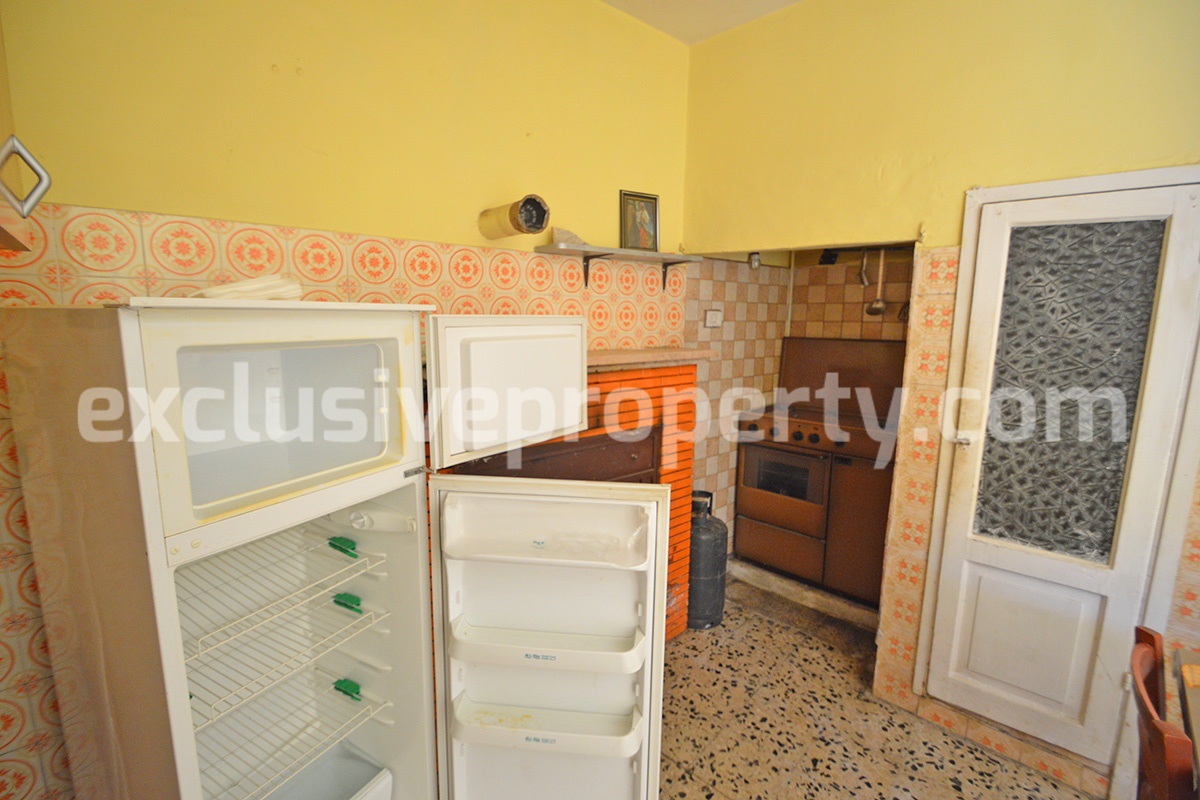 Town house with two rooms for sale in Salcito on the Molise hills 10