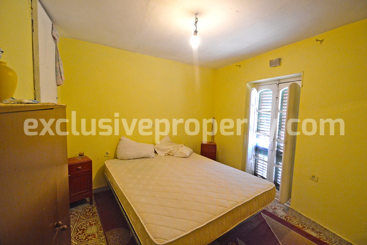 Town house with two rooms for sale in Salcito on the Molise hills 18