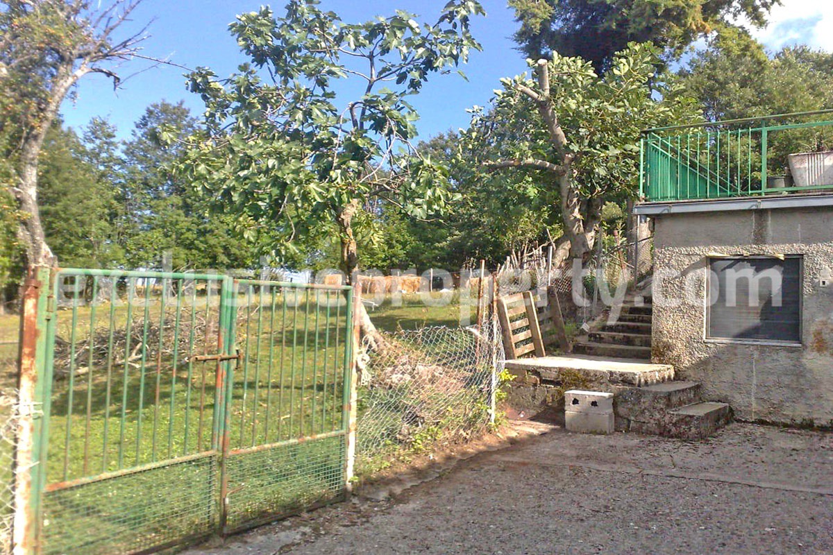Spacious habitable property with three hectares of land for sale in Molise 17